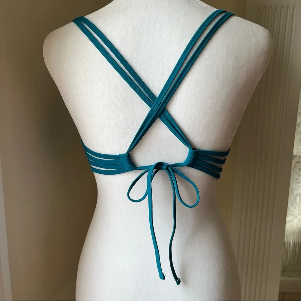 Shade & Shore sexy strappy push up bikini top 36B
